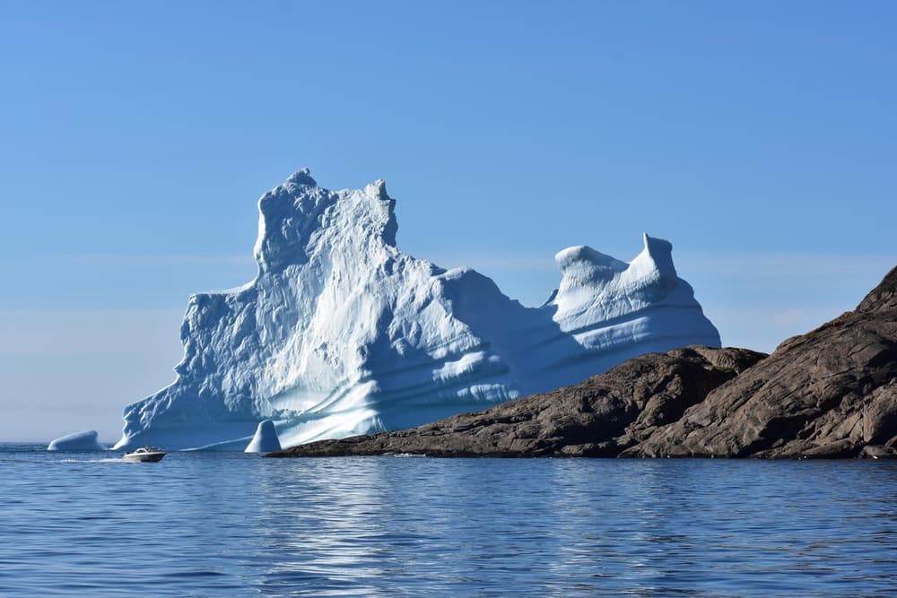 Iceberg, near Tasiilaq, Greenland Sea.